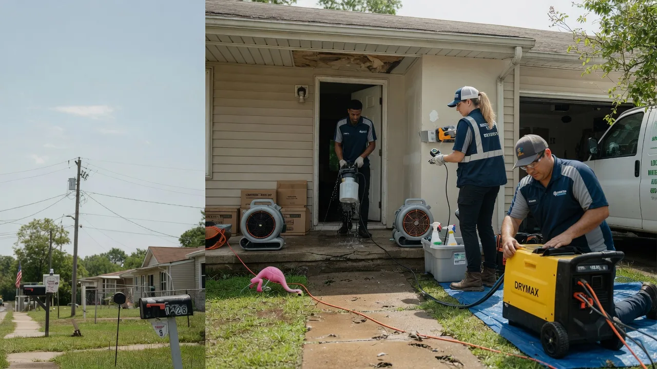 Storm Damage Water Removal in Rock Island, TX near me